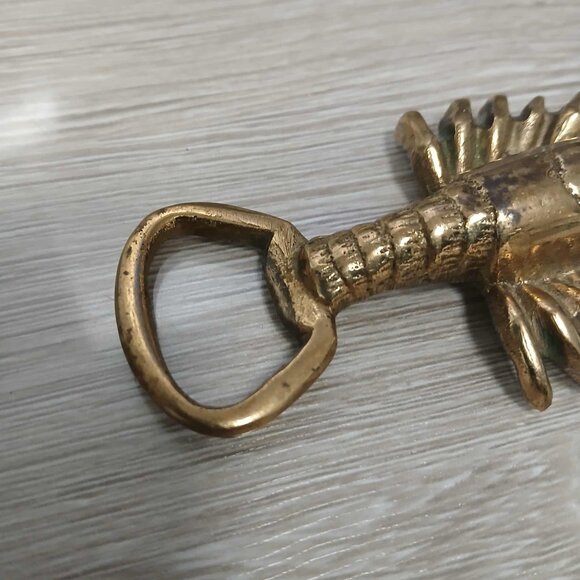 Vintage brass lobster bottle opener Bar Tool Barware - Picture 5 of 7
